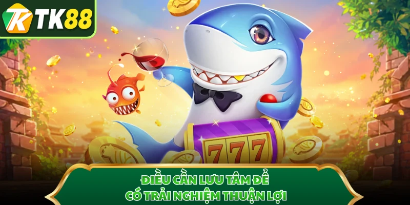 Điều cần lưu tâm để có trải nghiệm thuận lợi