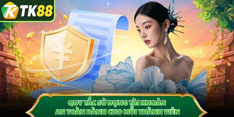 Quy tắc sử dụng tài khoản an toàn dành cho mỗi thành viên